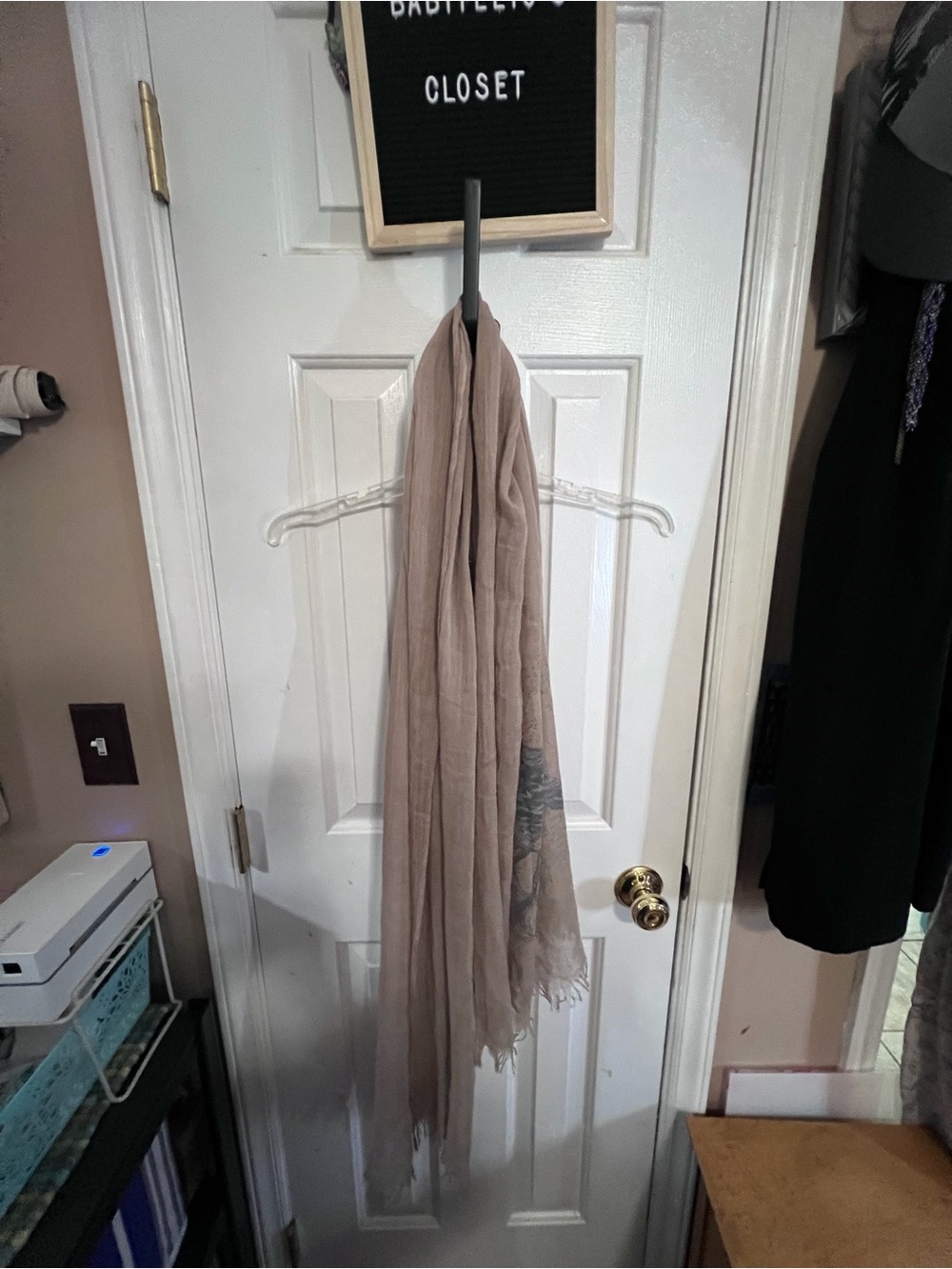 Light Taupe Women's Scarf - Soft Everyday Wrap